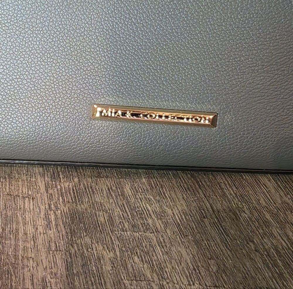 MKF Collection Virginia Women's Tote Bag by Mia K --Charcoal - Picture 3 of 8